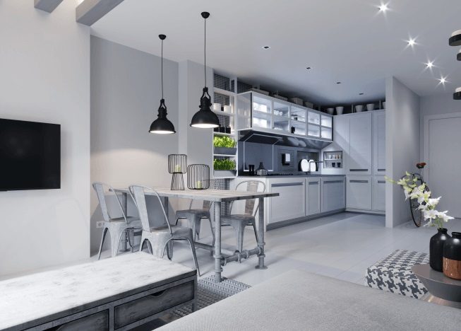 Bespoke fitted kitchen by EGI Interiors