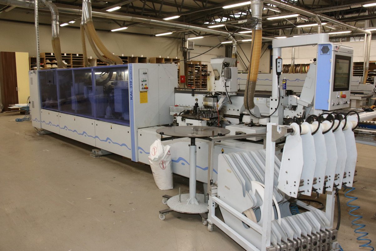 HOMAG laser edge banding machine