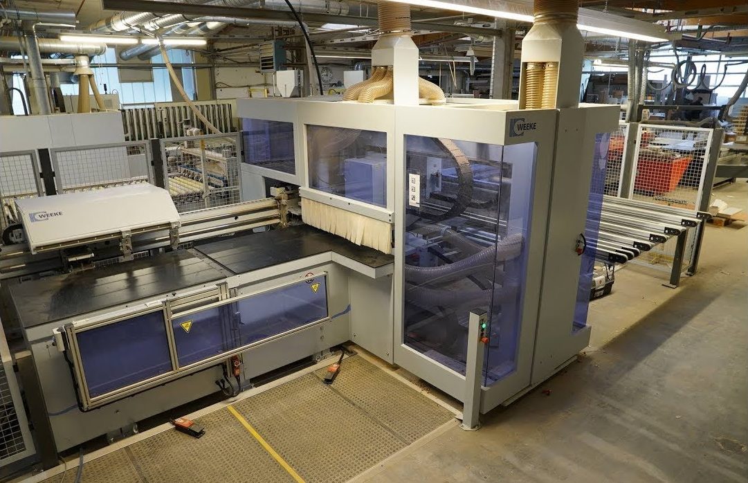 Weeke CNC machining centre