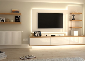 Egi Interiors - Build-in TV Stand Design