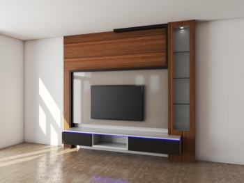 Egi Interiors - Build-in TV Stand Design